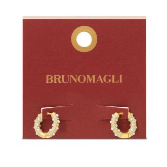 Bruno Magli Caterina Gold Hoop Earrings