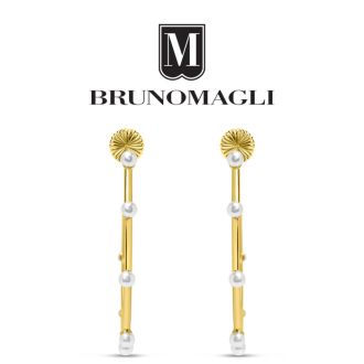 Bruno Magli Evelina Gold Hoop Earrings