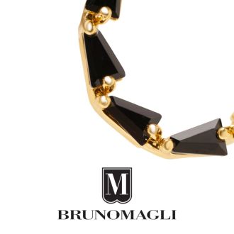 Bruno Magli Stefania Gold Earrings, Nera