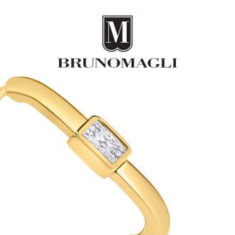 Bruno Magli Daniela Gold Earrings, Diamante