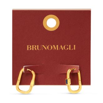 Bruno Magli Daniela Gold Earrings, Zaffiro