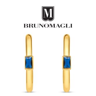 Bruno Magli Daniela Gold Earrings, Zaffiro