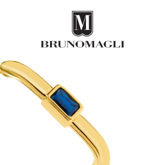 Bruno Magli Daniela Gold Earrings, Zaffiro