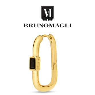 Bruno Magli Daniela Gold Earrings, Nera