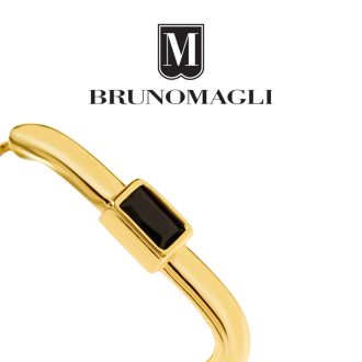 Bruno Magli Daniela Gold Earrings, Nera