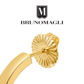 Bruno Magli Felecia Gold Earrings, Nera