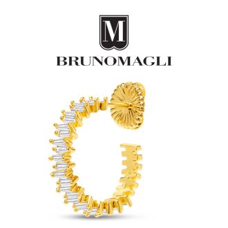 Bruno Magli Adelina Gold Earrings, Diamante