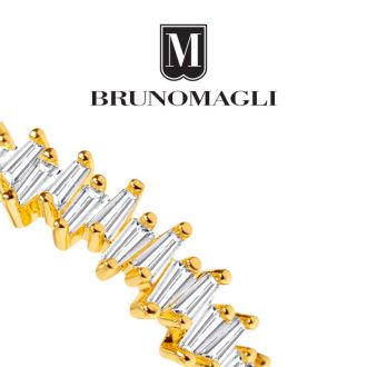 Bruno Magli Adelina Gold Earrings, Diamante