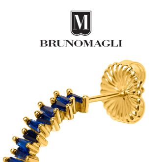 Bruno Magli Adelina Gold Earrings, Zaffiro