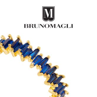 Bruno Magli Adelina Gold Earrings, Zaffiro