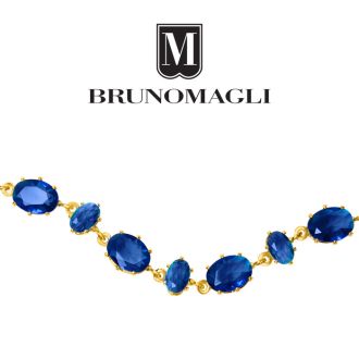 Bruno Magli Michela Gold Bracelet, Zaffiro