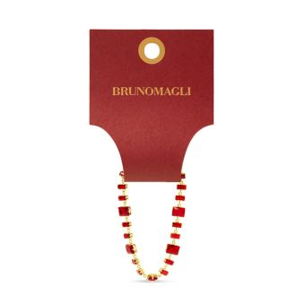 Bruno Magli Pasqualina Gold Bracelet, Rubino