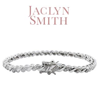 Jaclyn Smith 1 Carat Moissanite Bracelet, 7 Inches