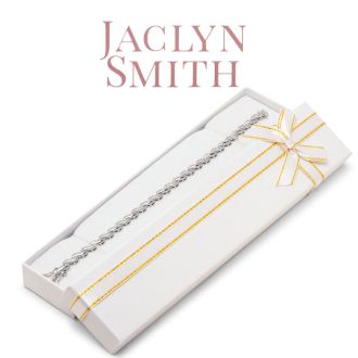 Jaclyn Smith 1 Carat Moissanite Bracelet, 7 Inches