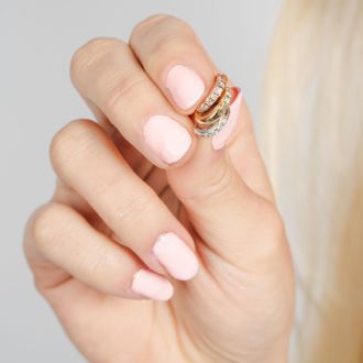 Estate Jewelry 1/8 Carat Diamond Single Mens Hoop Earring In 14 Karat White Gold