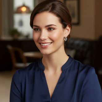 Estate Jewelry Double Row 1/2 Carat Diamond Hoop Earrings In White Gold