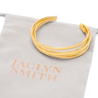 Jaclyn Smith Classic Gold Cuff Bracelet