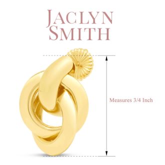 Jaclyn Smith Elegant Drop Earrings In Gold