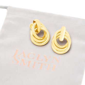 Jaclyn Smith Timeless Drop Earrings In Gold