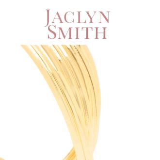 Jaclyn Smith Curved Hoop Earrings In Gold