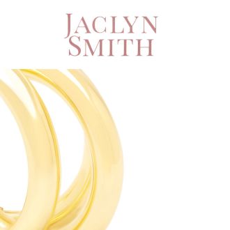 Jaclyn Smith Tri Hoop Earrings In Gold