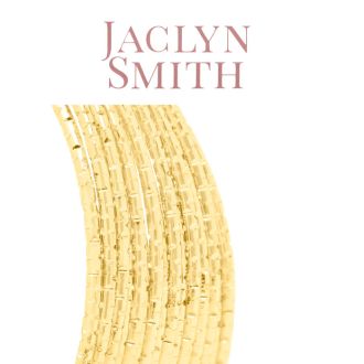 Jaclyn Smith Luminescent Hoop Earrings In Gold
