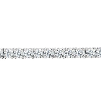 3 Carat Lab Grown Diamond Tennis Bracelet In Sterling Silver, 7 Inches