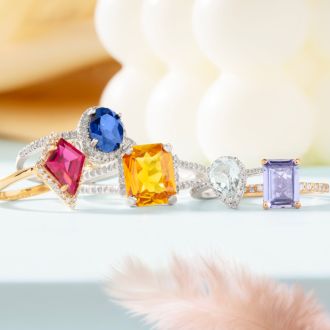 Estate Jewelry 1-1/2 Carat Oval Shape Created Sapphire and Halo Diamond Ring In Sterling Silver, Size 5