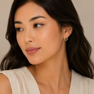 Martha Stewart Everyday Gold Hoop Earrings Set of 3