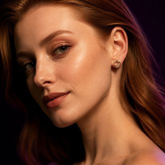 Martha Stewart Everyday Classic Gold Hoop and Stud Earrings Set of 3