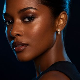 Martha Stewart Everyday Gold Pearl Hoop Earrings Set of 3