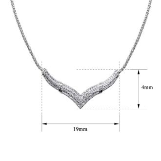 1/2 Carat Diamond Statement Necklace
