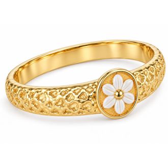 Draper James Signature Magnolia Gold Bangle
