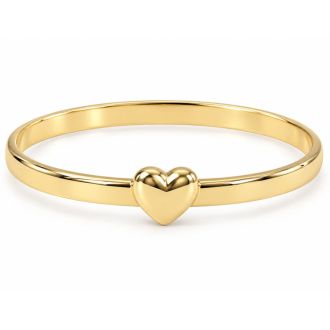 Draper James Gold Heart Bangle
