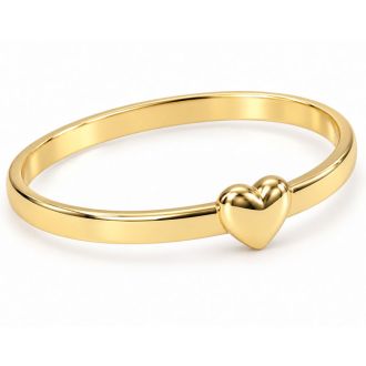 Draper James Gold Heart Bangle