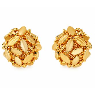 Draper James Hydrangea Stud Earrings In Gold