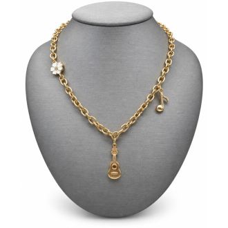 Draper James Nashville Charm Necklace In Gold