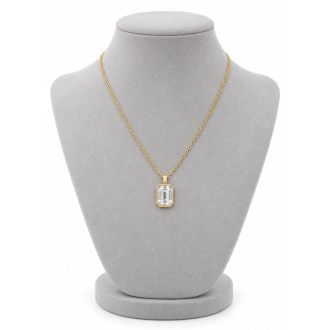 Martha Stewart Everyday Crystal Gemstone Pendant Necklace, Diamond
