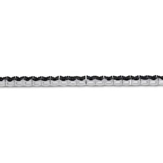 1ct Black Diamond Tennis Bracelet
