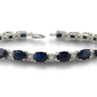 15ct Sapphire and Diamond Bracelet
