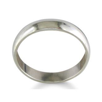 Classic 5mm Stainless Steel Wedding Band
