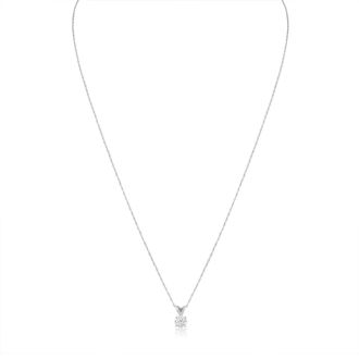 3/8ct 14k White Gold Diamond Pendant