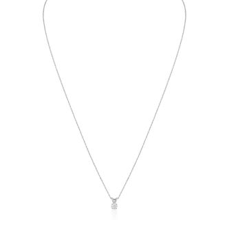 1/5ct 14k White Gold Natural Diamond Pendant