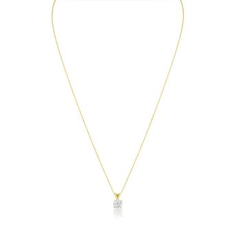 2/3ct 14k Yellow Gold Diamond Pendant, 4 stars