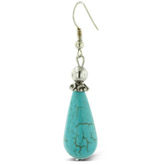 Turquoise Teardrop Earrings. Blowout For Summer!
