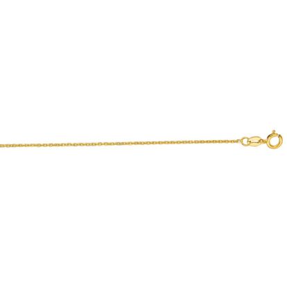 Link Cable Chain in 14k Yellow Gold, 18 inches