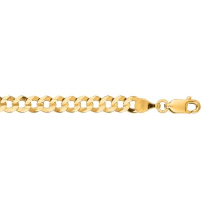 14 Karat Yellow Gold 4.70mm 8.50 Inch Comfort Curb Chain