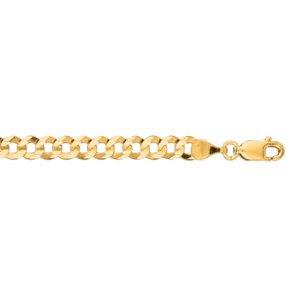 14 Karat Yellow Gold 4.70mm 22 Inch Comfort Curb Chain