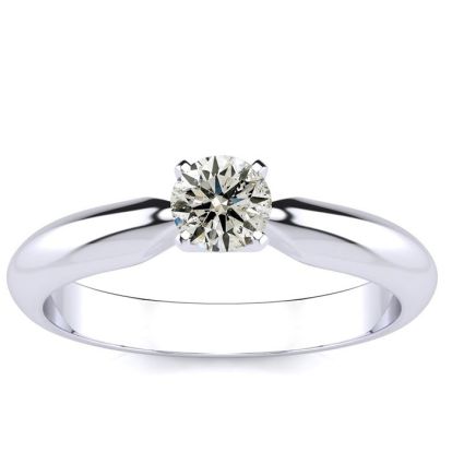 Cheap Engagement Rings, 1/4ct Diamond Engagement Ring in White Gold, INCREDIBLE VALUE!