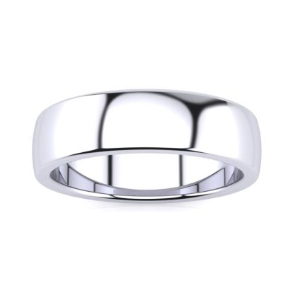 6MM High Grade Stainless Steel Wedding Band
